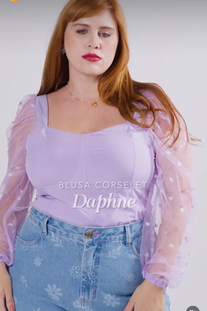 Blusa Corselet Daphne - Toda Frida - Foto 2