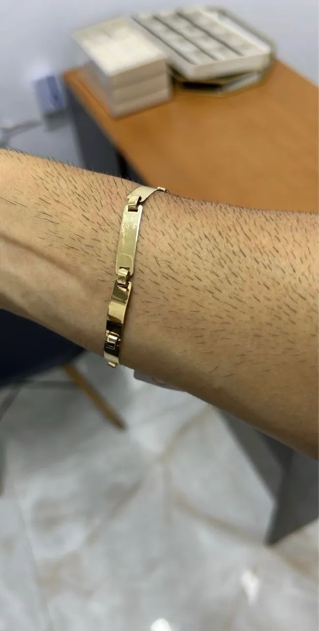 Pulseira de ouro 18k.  5 gramas - Foto 2