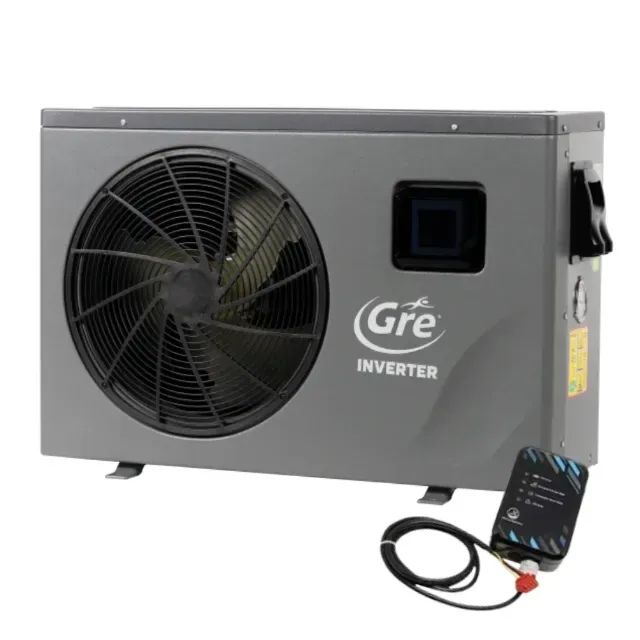 Bomba Trocador de Calor para Piscina GRE 7 Inverter 23.884 BTUS Aquecimento Piscinas 