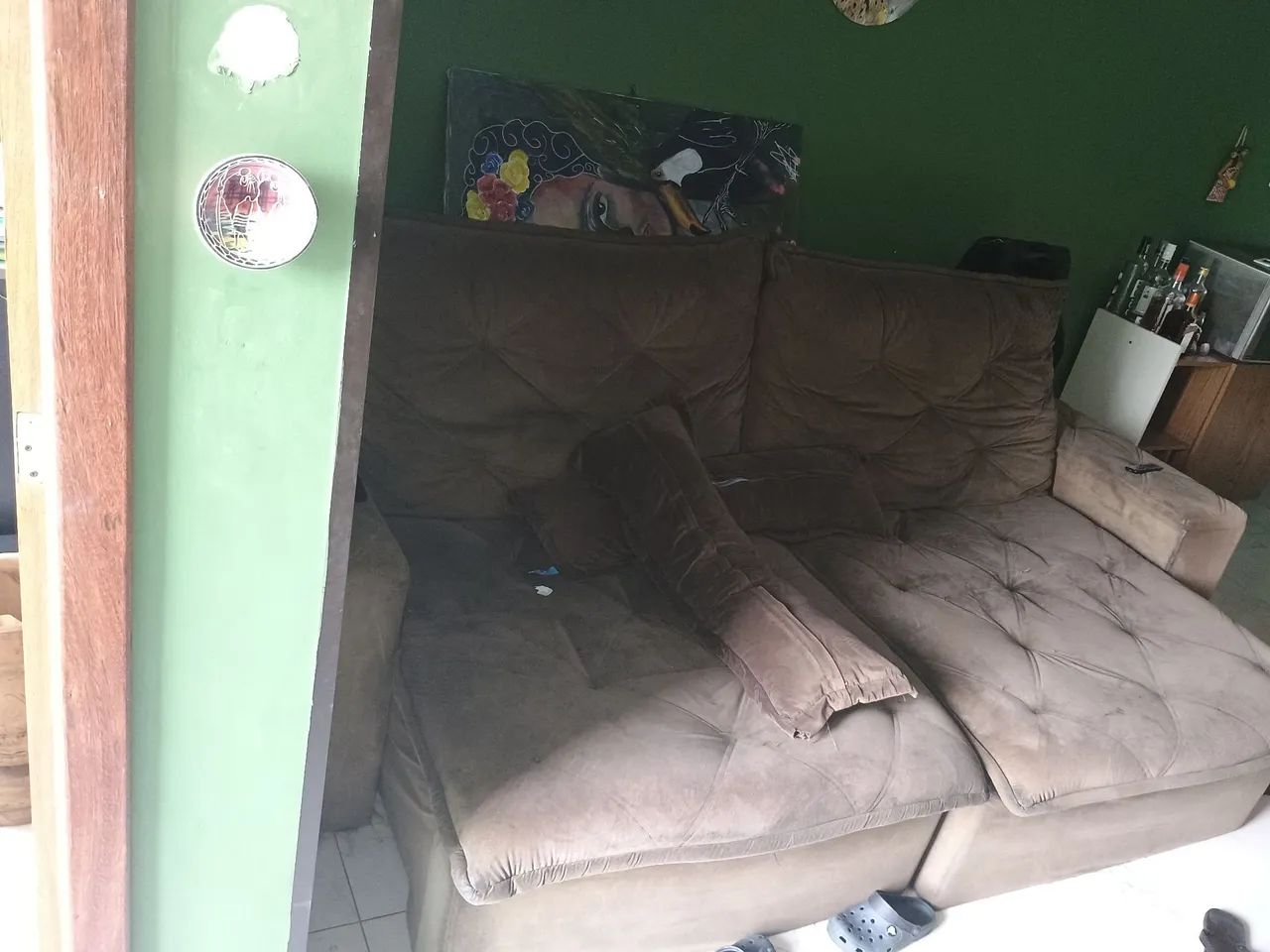 Sofá retrátil grande