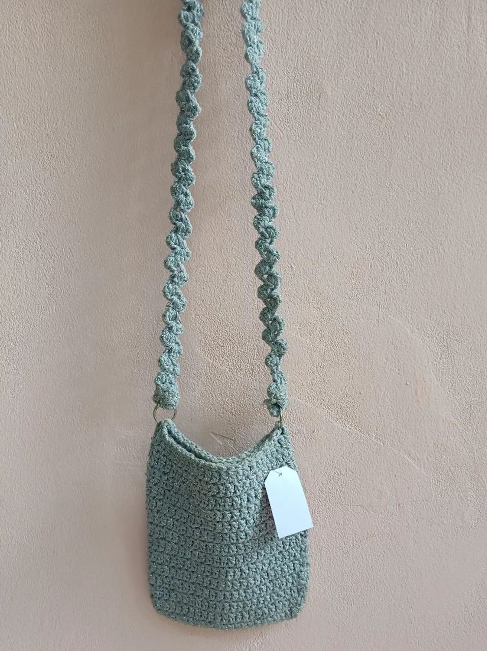 Bolsa artesanal em crochê  - Foto 2