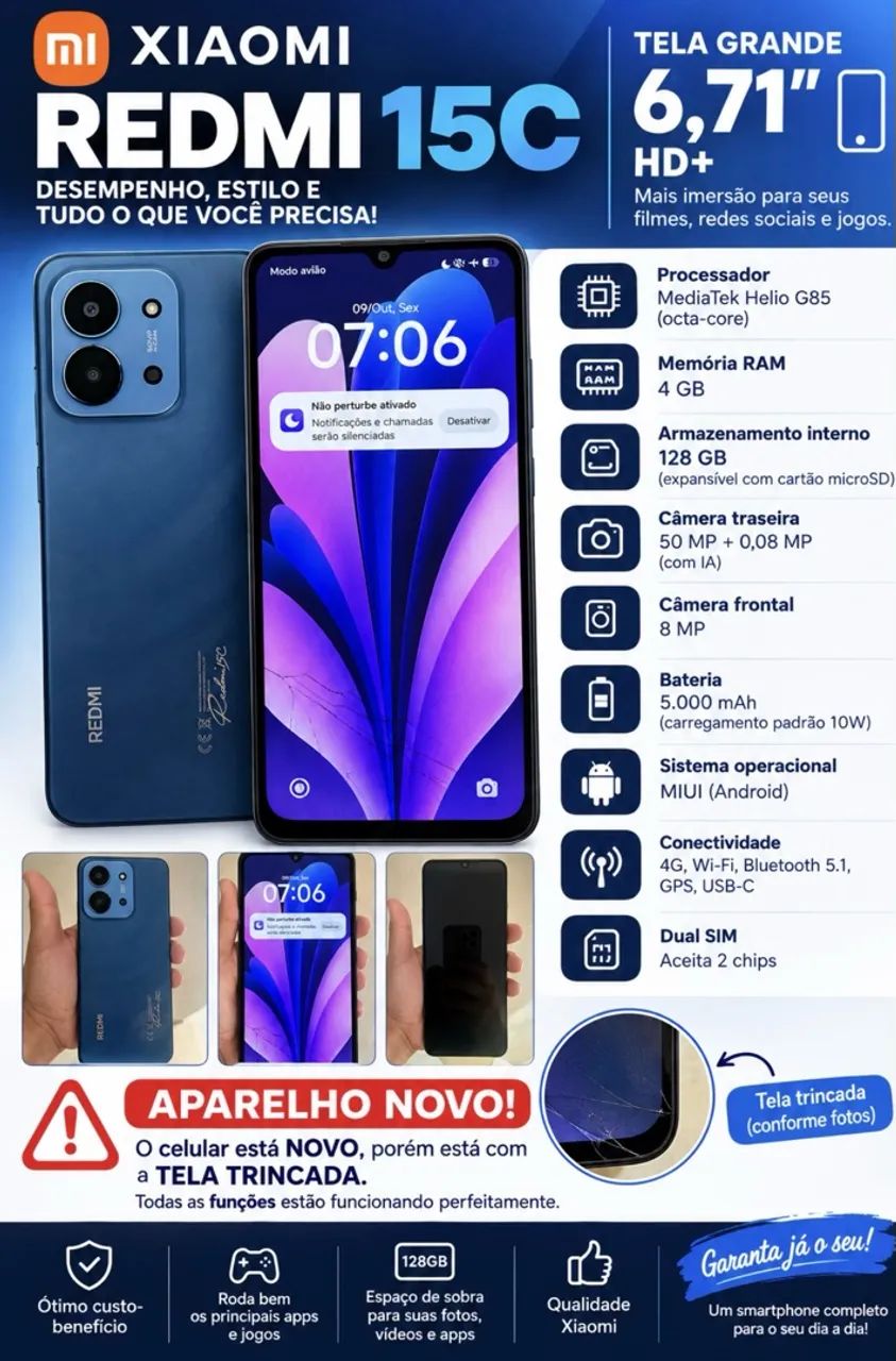Vendo Redimi 15C BARATO
