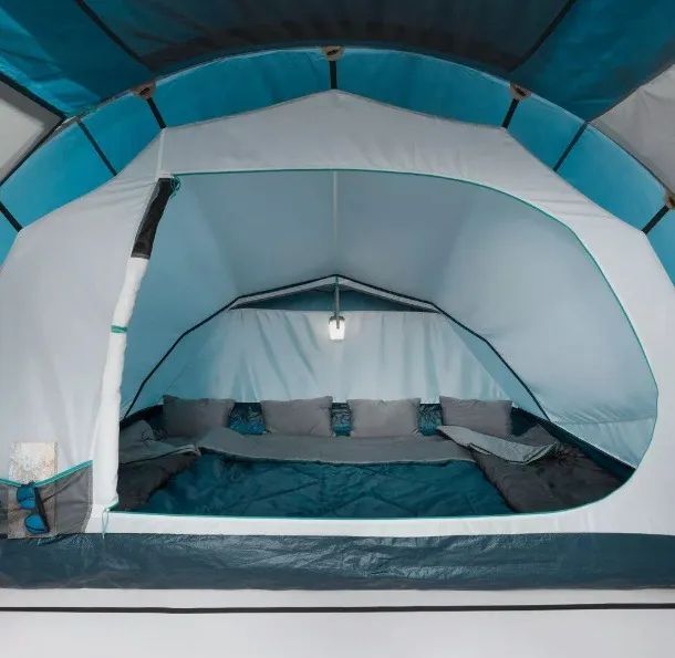 BARRACA CAMPING DECATHLON QUECHUA MH100 4 PESSOAS QUARTO + VARANDA + LONA PROT. INFERIOR - Foto 3