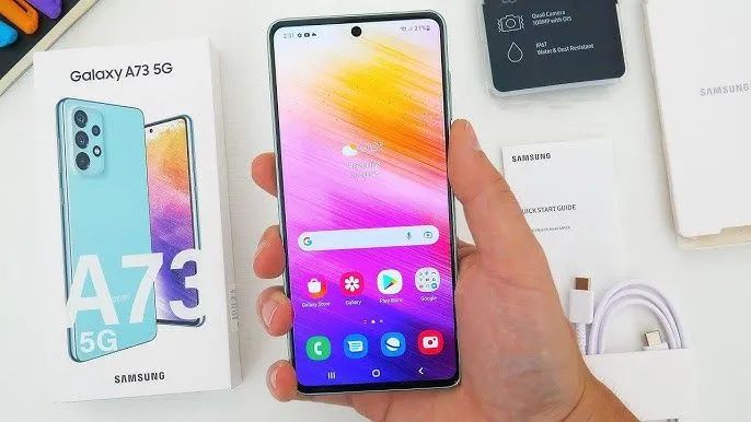 GALAXY A73 5G COM NFC  NOVO - Foto 3