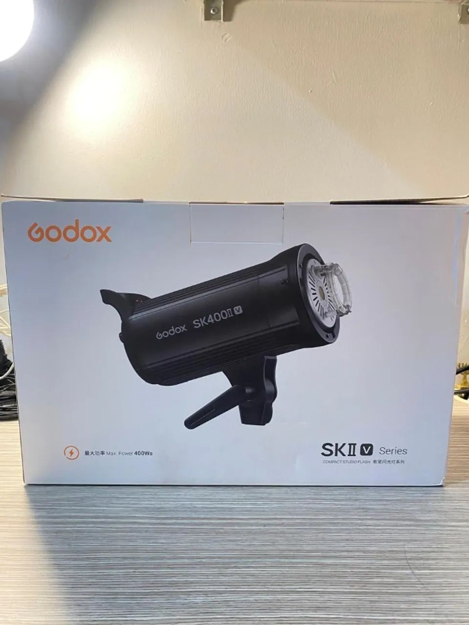Flash Tocha Godox SK400II V à venda - Nunca Usado! - Câmeras e ...