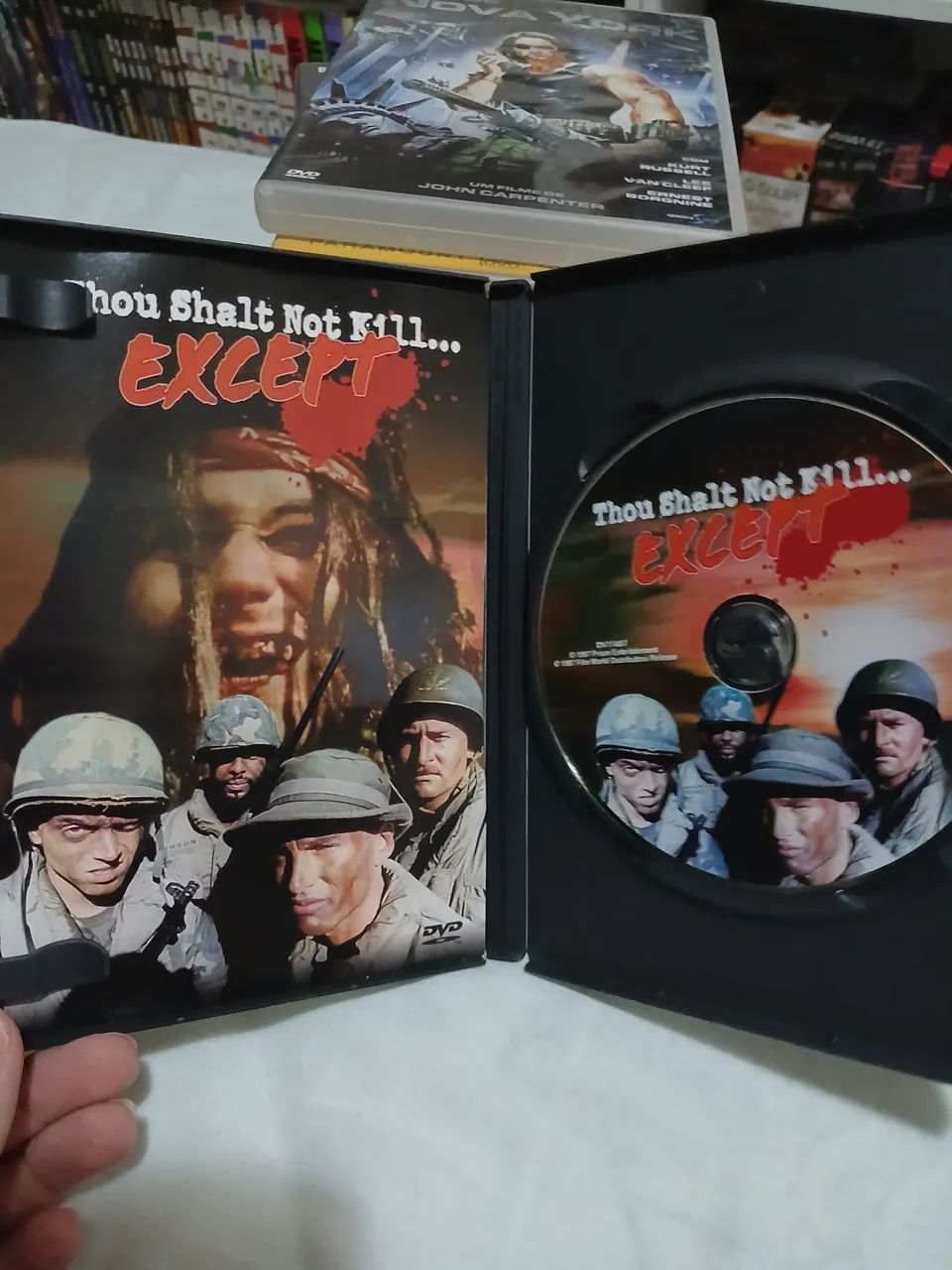 Dvd importado thou shalt not kill except filme obscuro com sam raimi diretor de evil dead - Foto 2