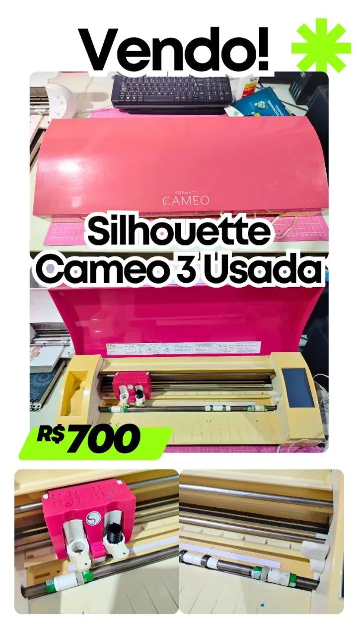 Silhouette Cameo 3 usada 