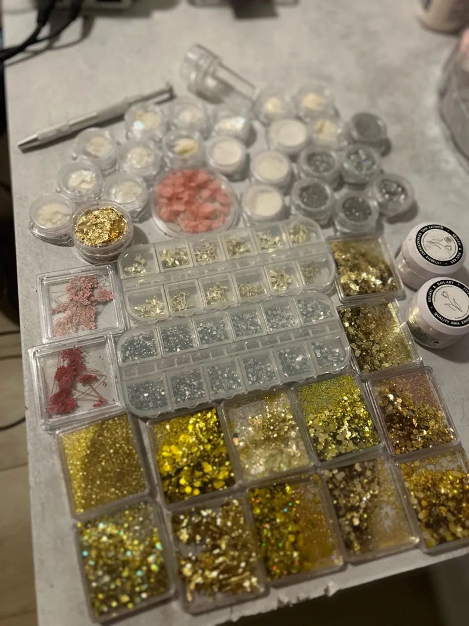 Kit De Decorações Para Unha Em Gel - Foto 5