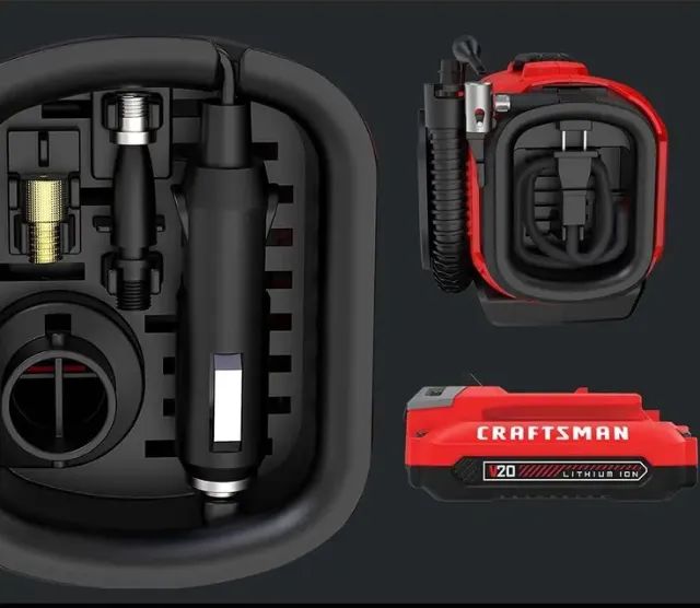 Compressor de Pneus Portátil CRAFTSMAN V20 - com 3 Modos - Foto 5
