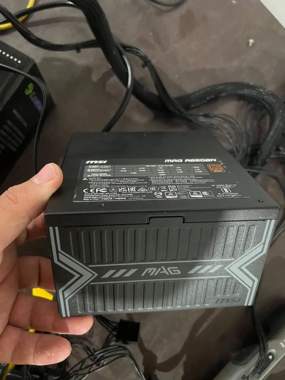 FONTE MSI MAG 650W