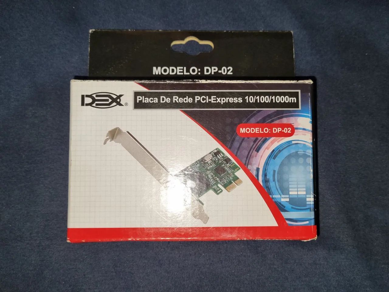 Placa de Rede PCI-Express Gigabit DEX DP-02 10/100/1000 Mbps - NOVA - Foto 4