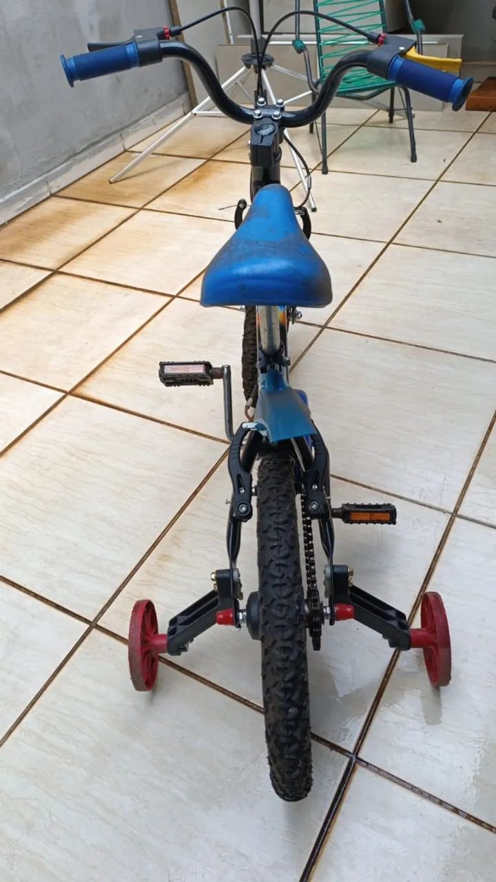 Bicicleta Infantil Tech Boy - Nathor - Semi Nova! - Foto 3