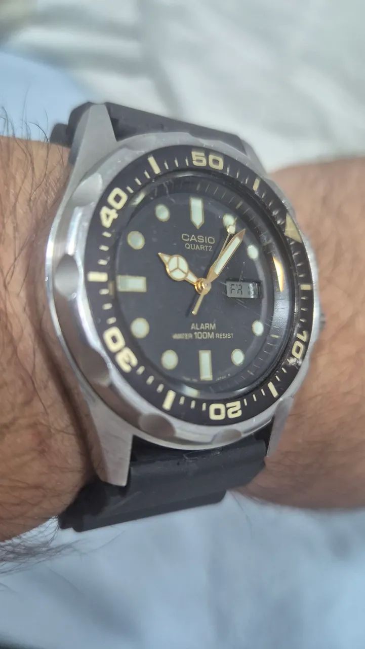 Relógio CASIO MMA-200W  100 NETROS   -   ÓTIMO ESTADO - Foto 2
