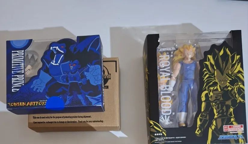 Vegeta SSJ3 DF e Head Vegeta base Tonsen. Dragon Ball Z