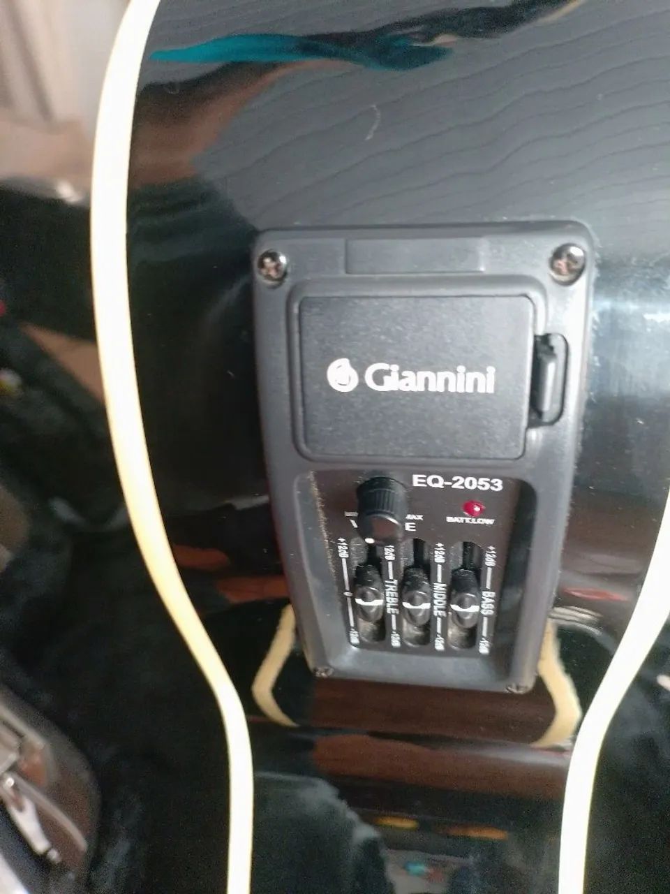 Viola nova ganini elétrica com maleta  - Foto 3