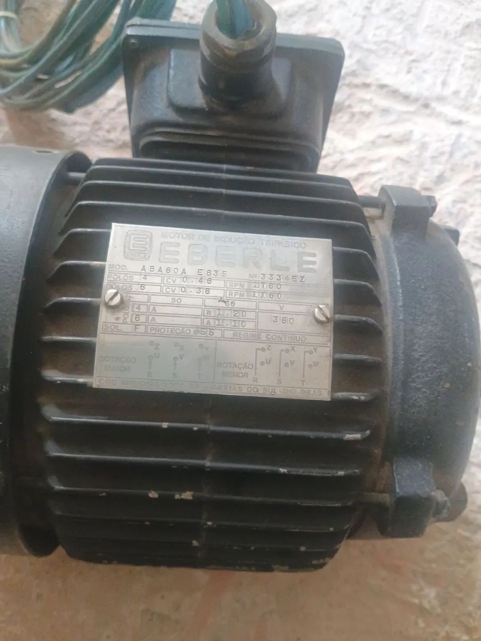 Motor elétrico trifásico  - Foto 2