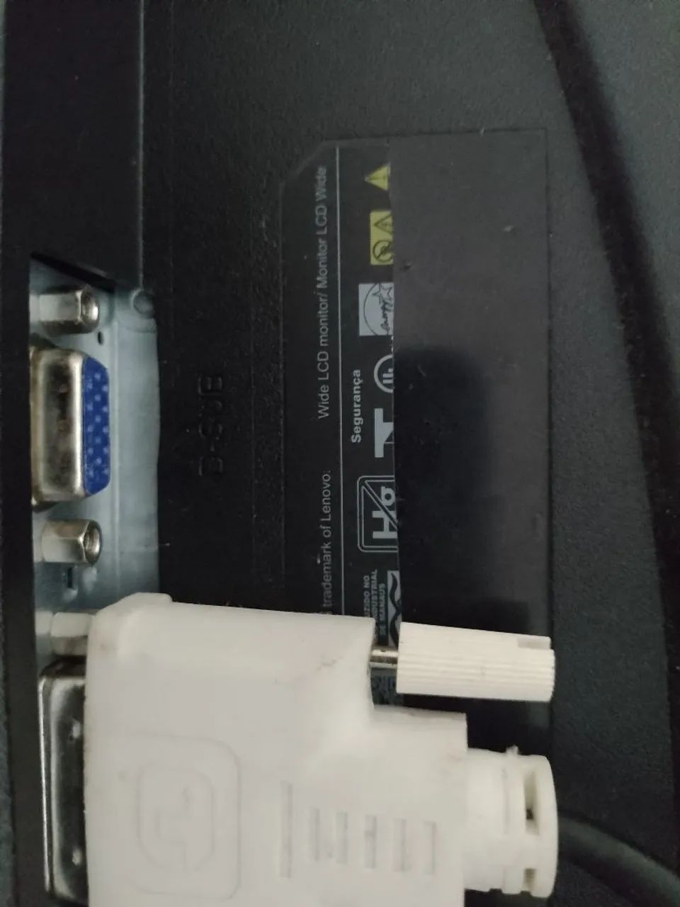 Monitor Lenovo LCD de 19.5 polegadas   - Foto 5