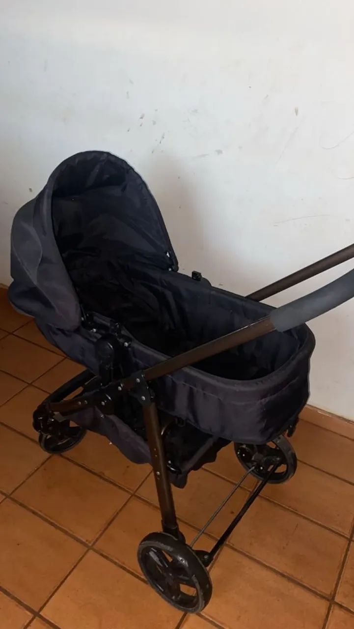 Carrinho de bebê Moisés e Bebê conforto  - Foto 3