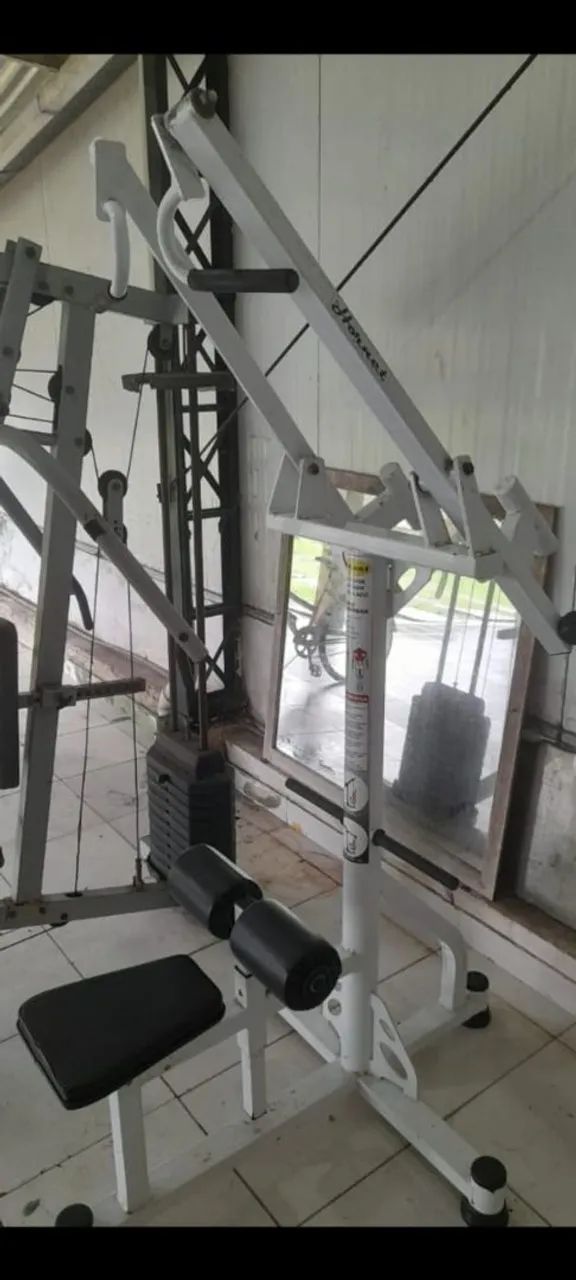 AGORA OU NUNCA PUXADOR SUPERIOR ARTICULADO HORNET FITNESS PROFISSIONAL R$ 1.900 - Foto 4