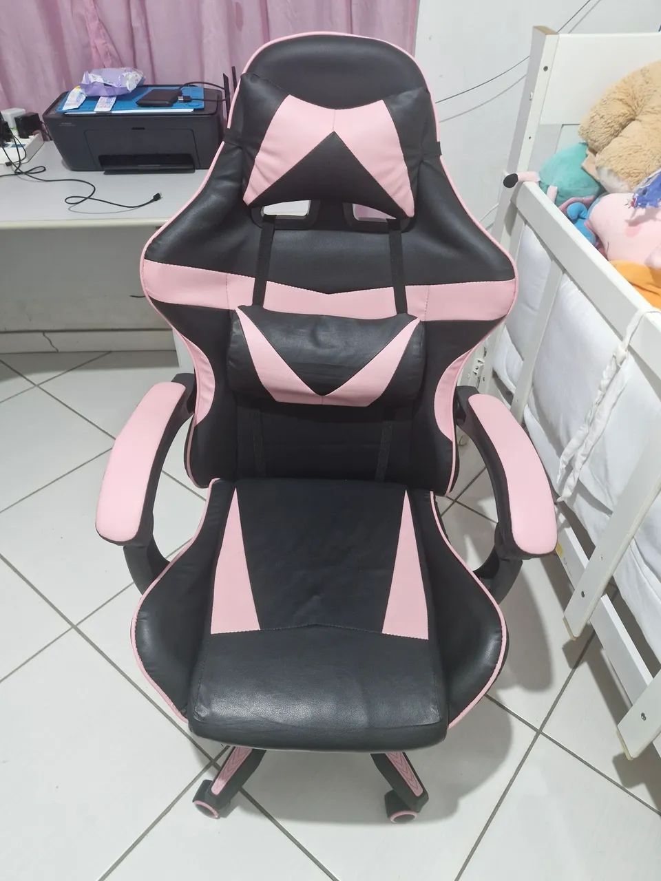 Cadeira Gamer reclináveis em Couro