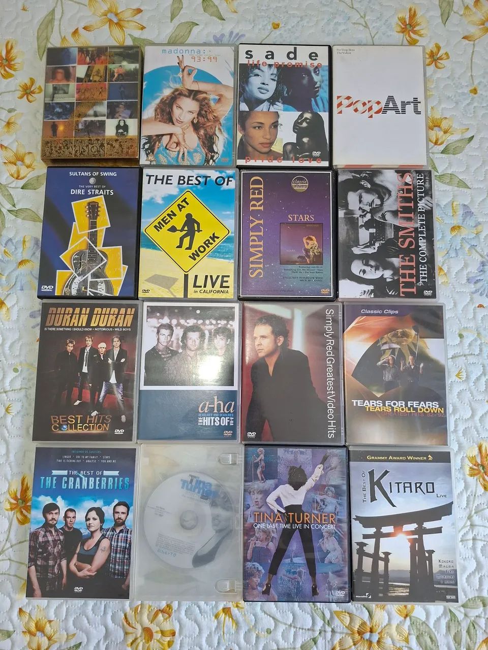 80 DVDs de POP e ROCK 15 REAIS CADA. - Foto 2