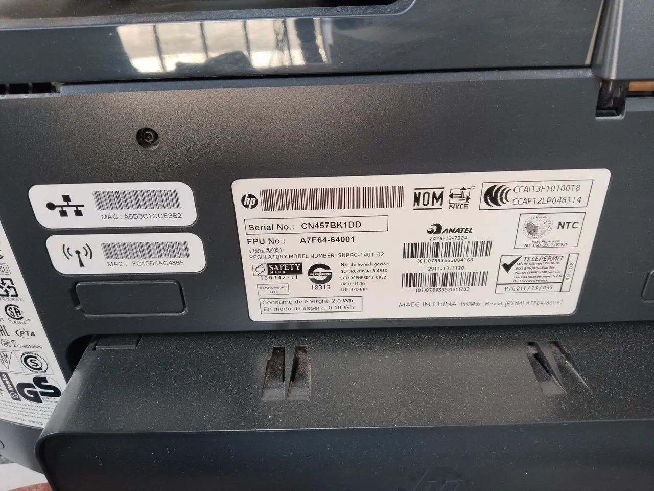 Impressora HP Officejet Pro 8610 - R$ 100,00 - Foto 5
