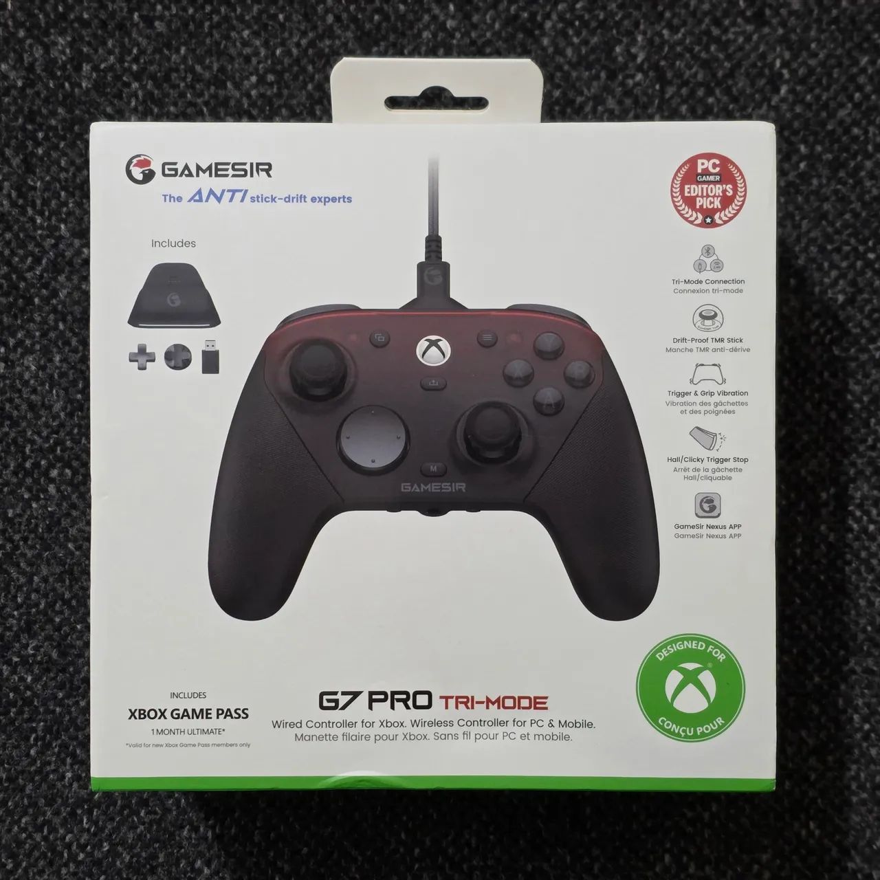 Controle Gamesir G7 Pro Tri-Mode