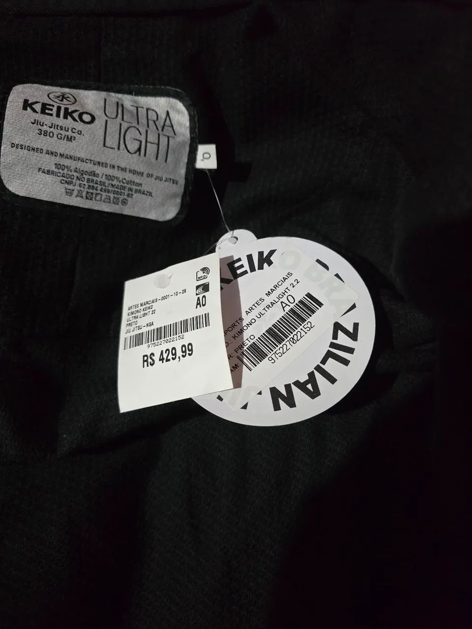 Kimono Preto A0 - Foto 3