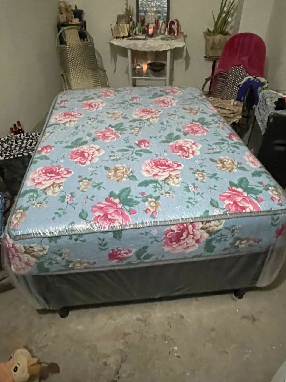Cama box casal molas ensacadas  - Foto 3
