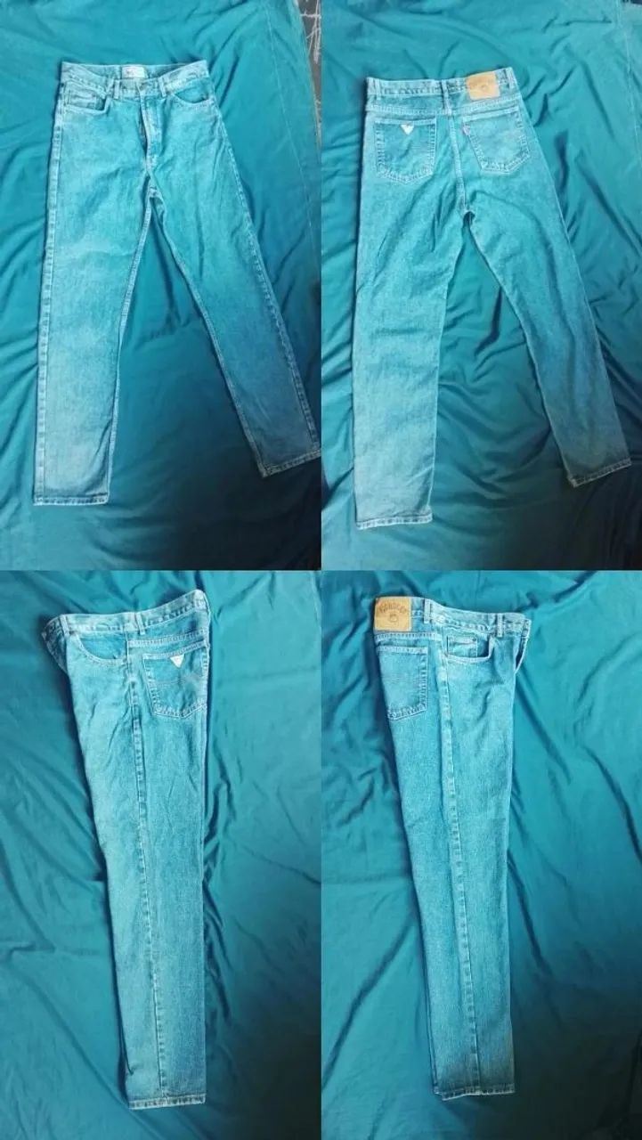 Calça Jeans feminina Vintage Anos 80 