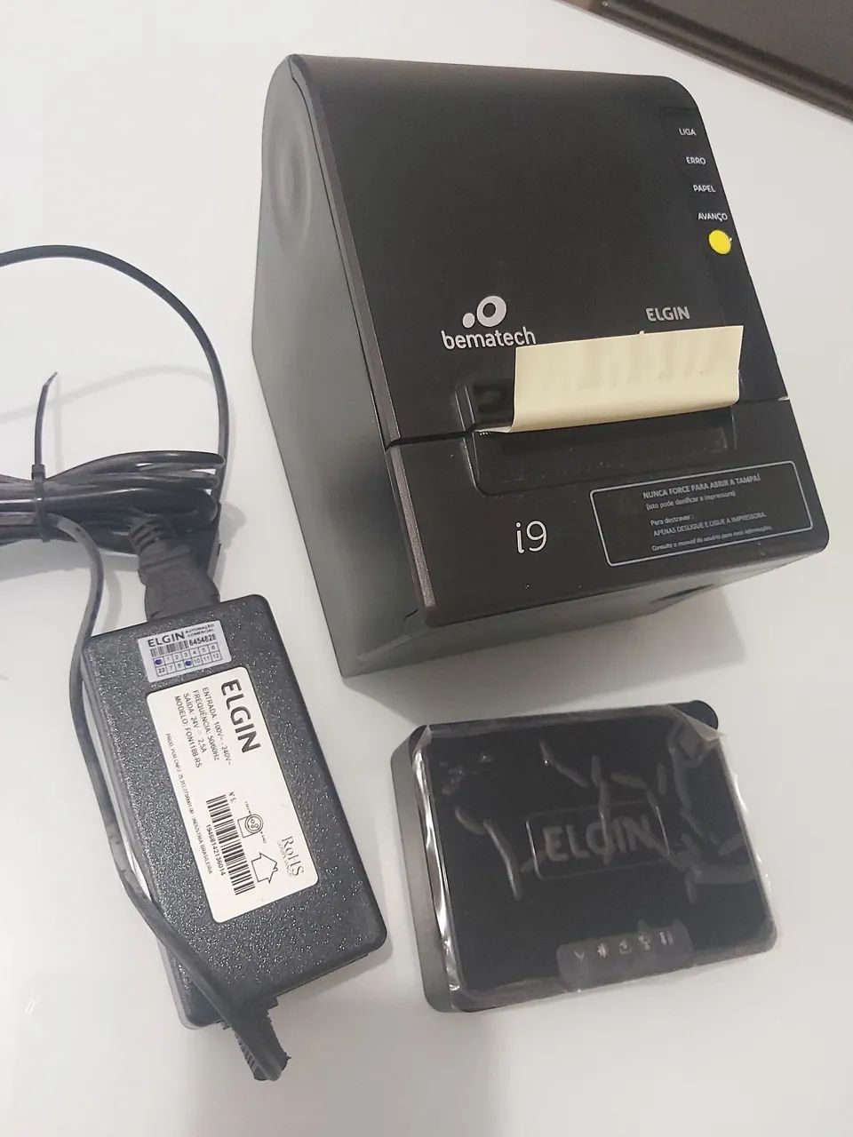 Kit sat elgin com impressora bematec i9 mais 30 bobinas 