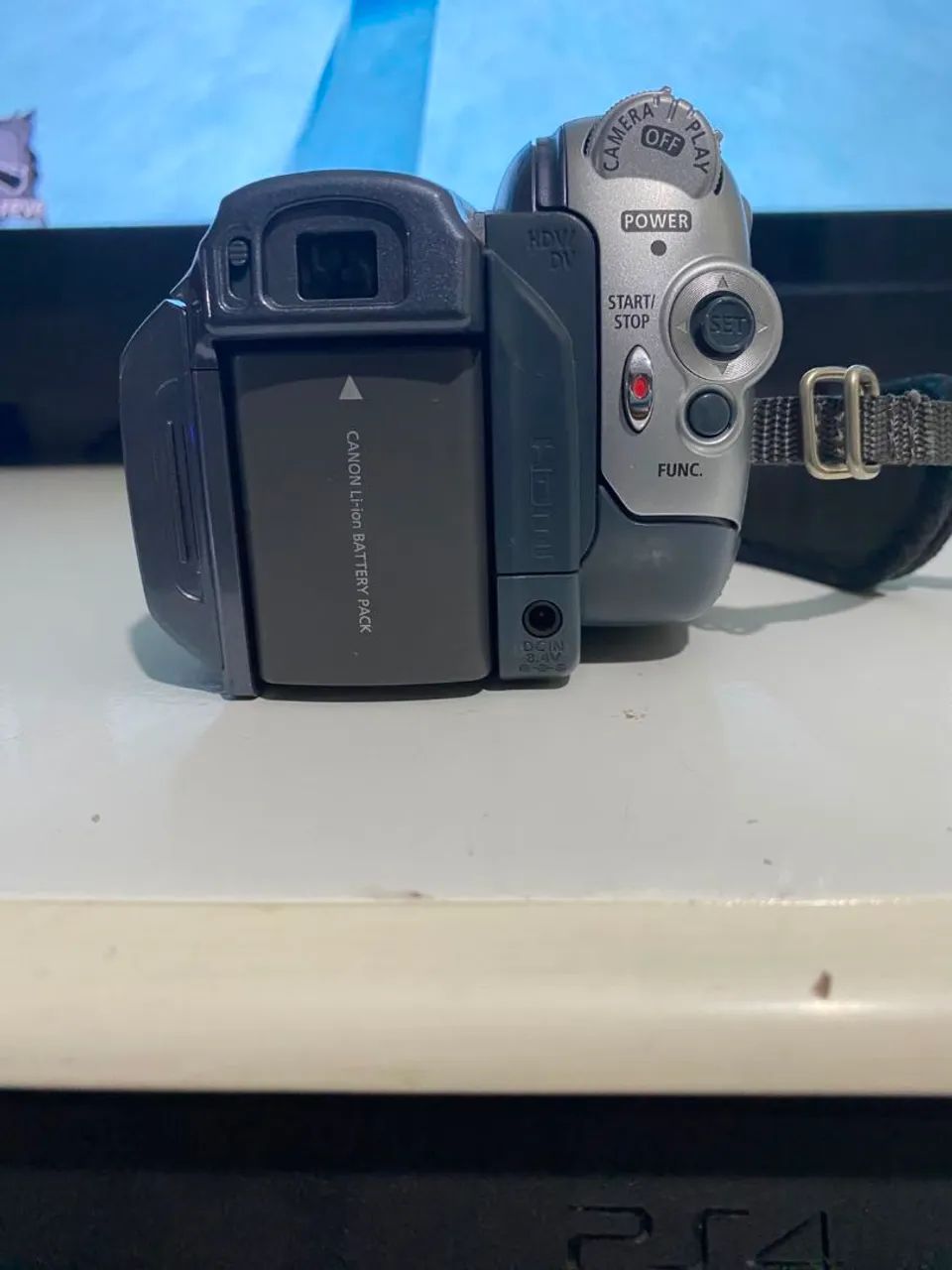 Câmera Canon Hv20 - Prata - Foto 2