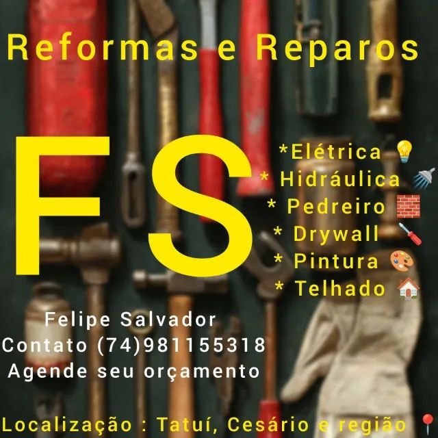 Pedreiro (Reformas e Reparos)