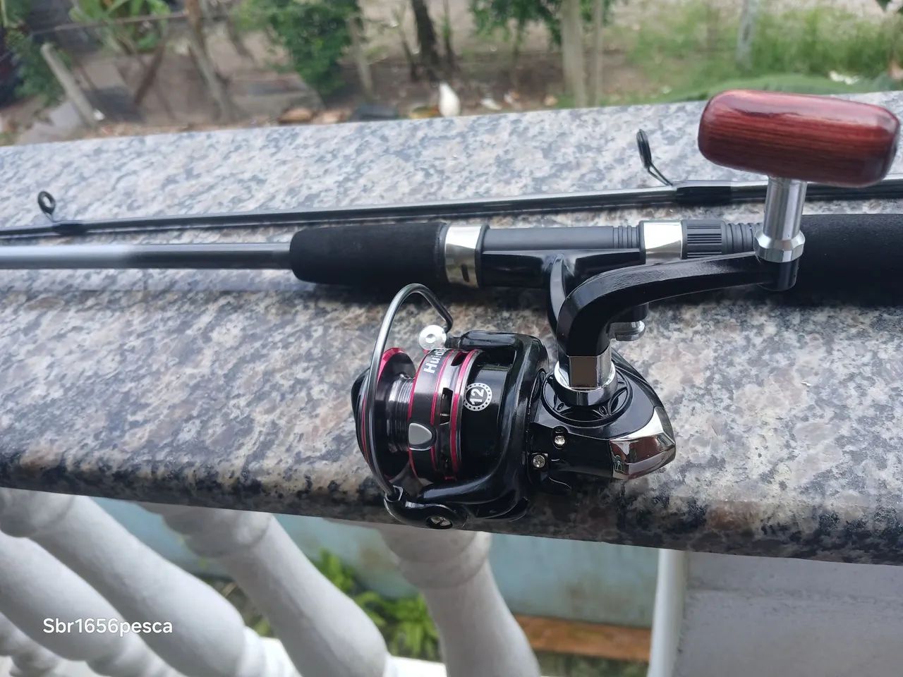 Vara de pesca com molinete  - Foto 2