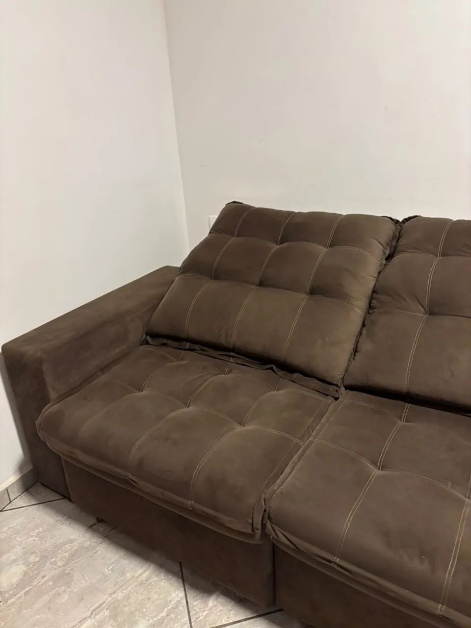 Sofá marrom  - Foto 2