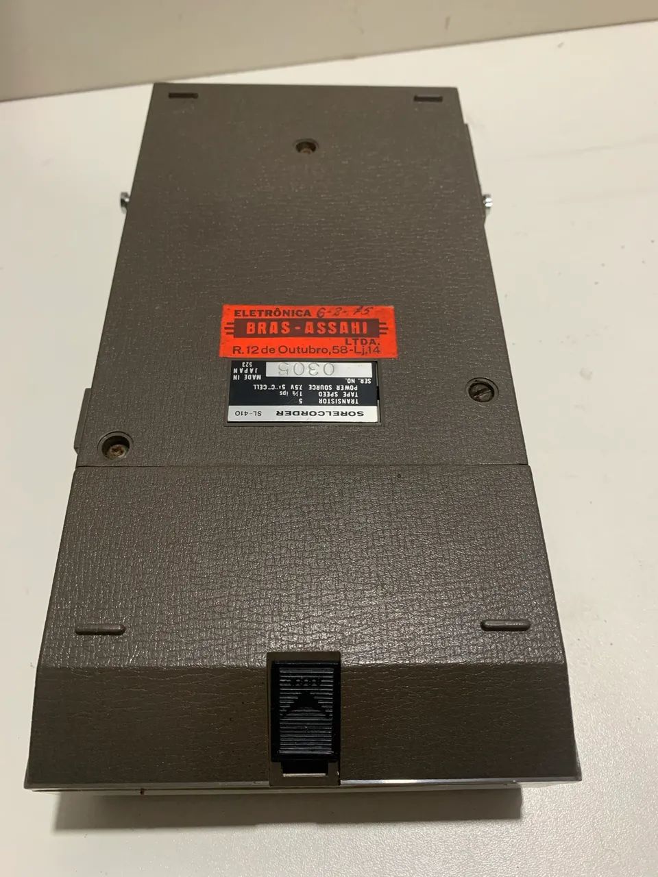 Antigo toca fitas k7 cassette coder - Foto 5
