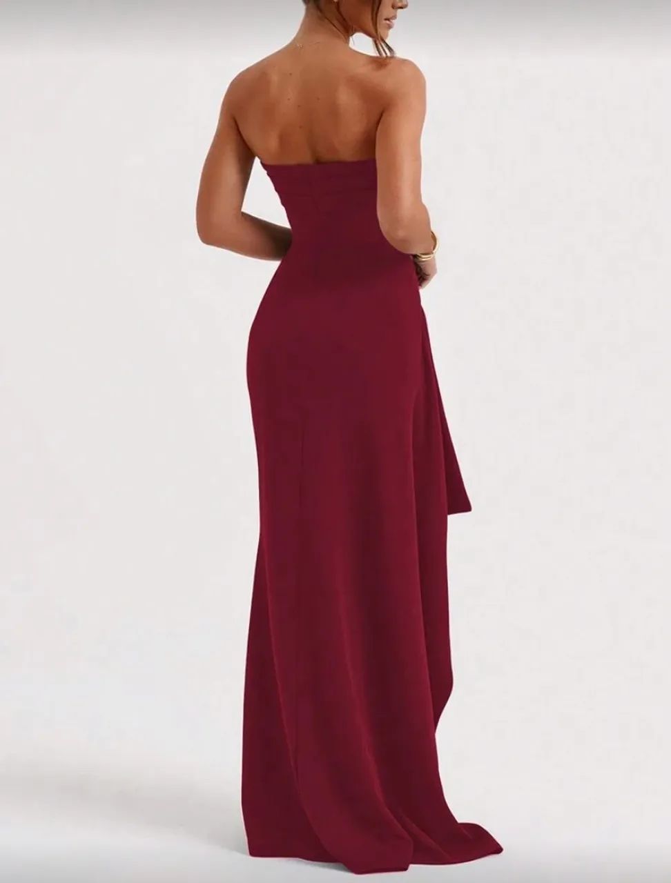 Vestido elegante vermelho  - Foto 2