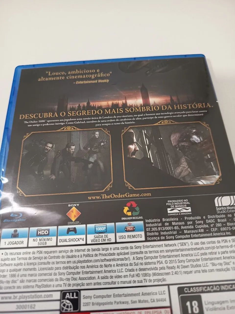 The Order 1886 PS4 e PS5 com conteúdo adicional  - Foto 3