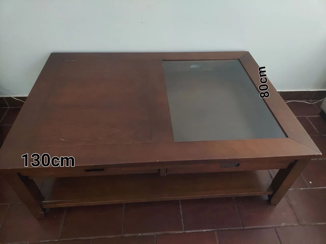 Mesa de centro com gaveta/bandeja  - Foto 2