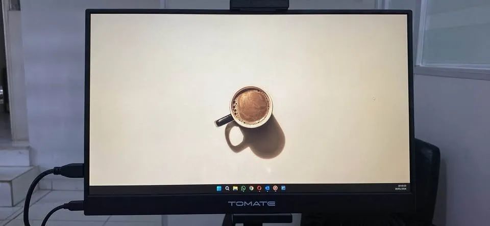 Monitor Portátil 15 Polegadas + Suporte
