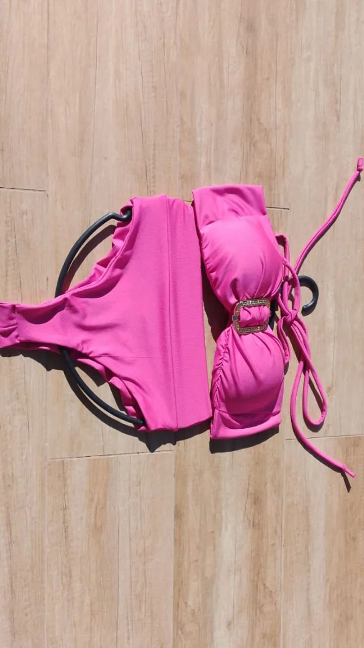Biquíni Cintura Alta Hot Pant - Foto 2