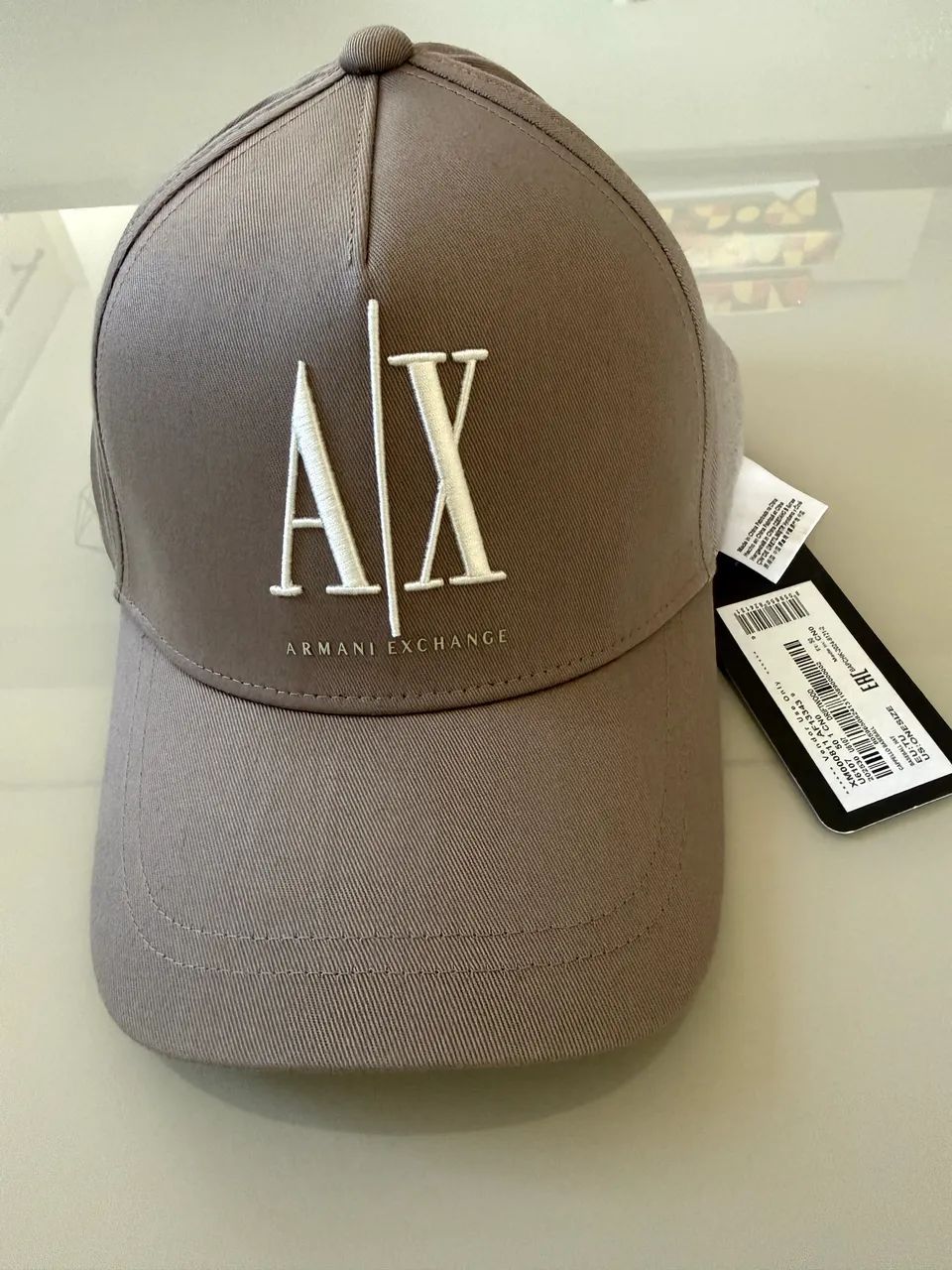 Boné Armani Exchange original logo bordado  - Foto 5