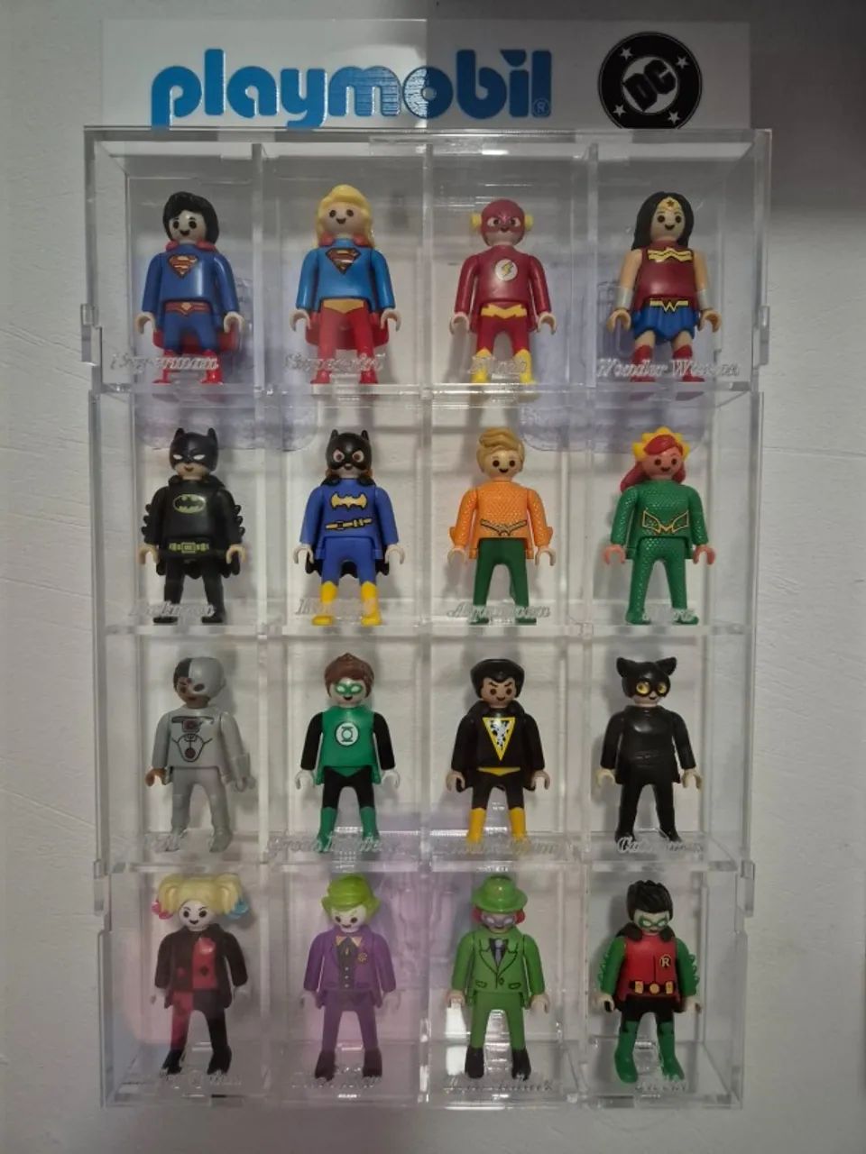 Coleção Completa DC Playmobil Kinder