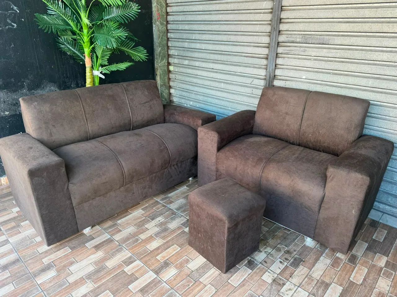 CONJUNTO DE SOFA + FRETE GRÁTIS 