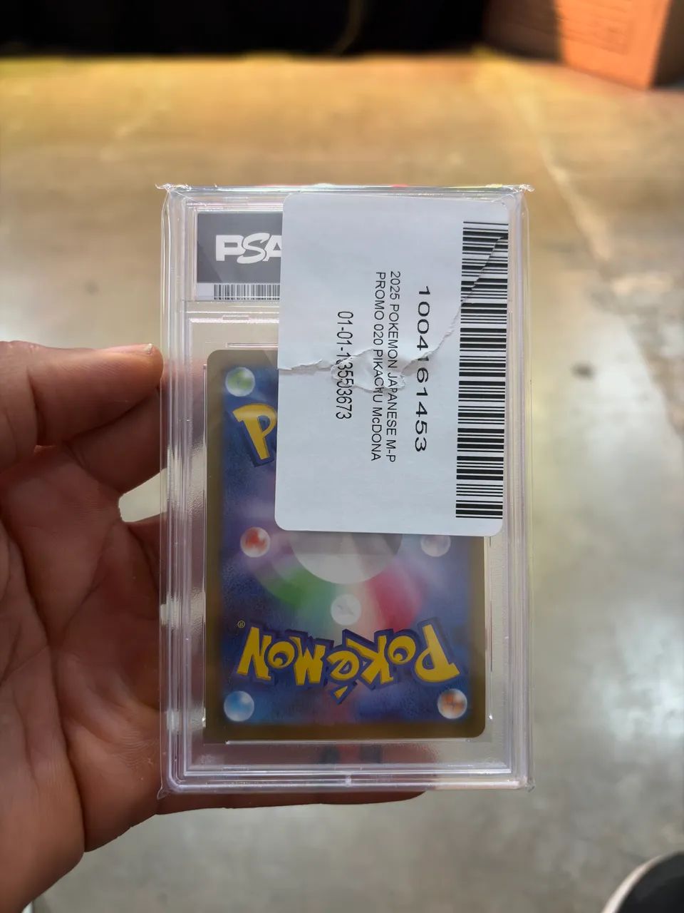 Pikachu Mc Donalds PSA 8 - Foto 2