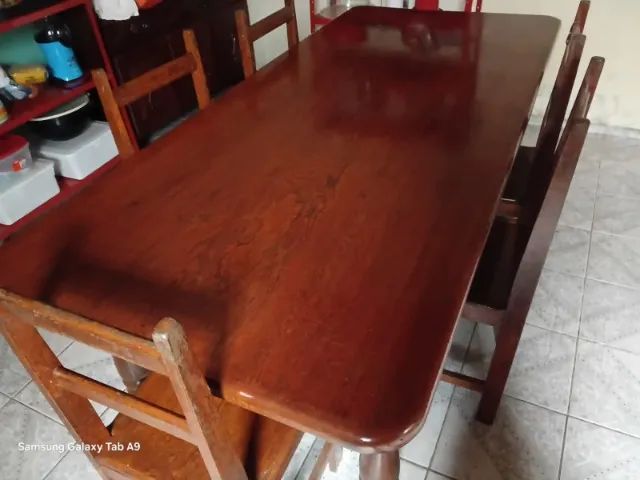 MESA DE ANGELIN 6 LUGARES - Foto 2