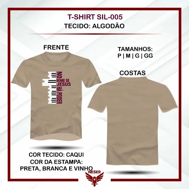 CAMISA PERSONALIZADA EVANGÉLICA - Foto 5