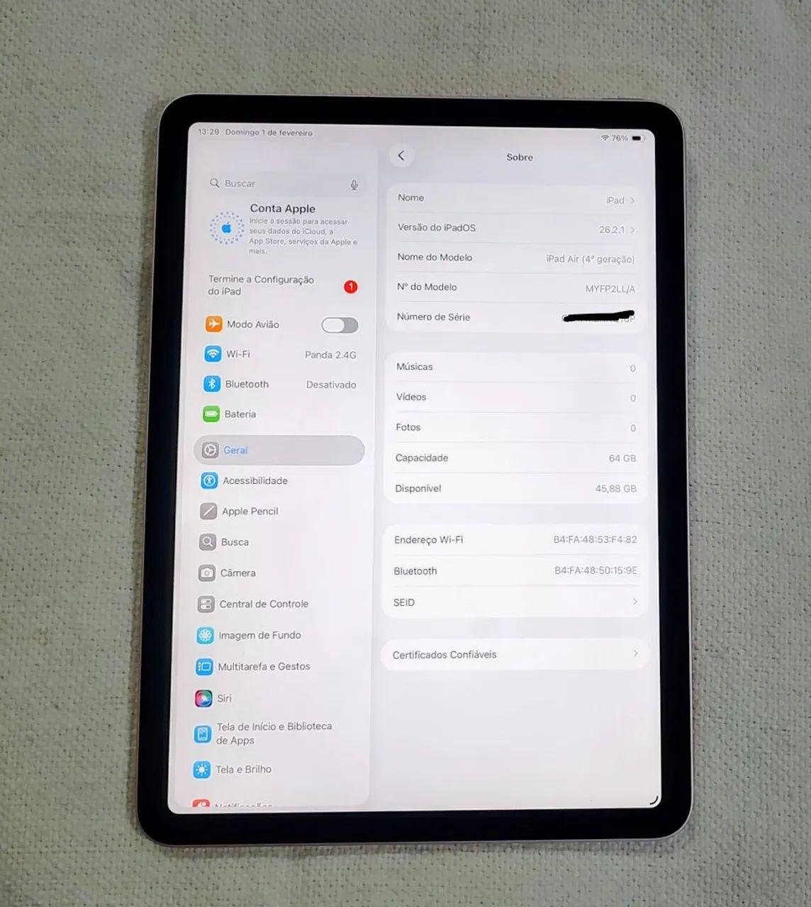Ipad Air 4 de 64gb Rose Gold  - Foto 2