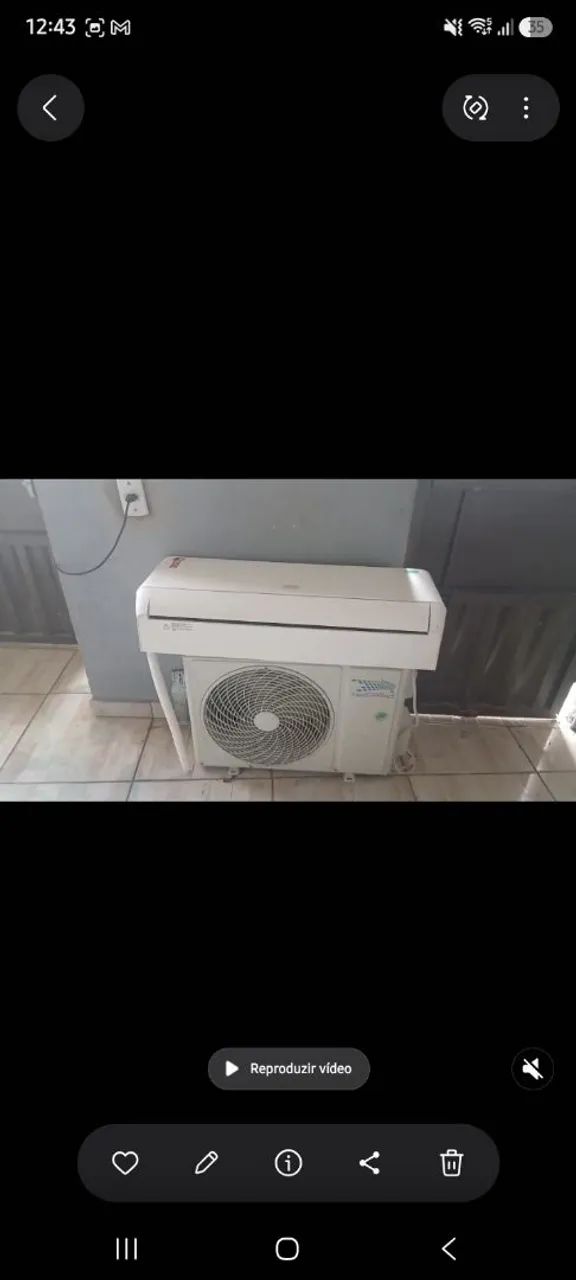 Ar condicionado 18 mil btus