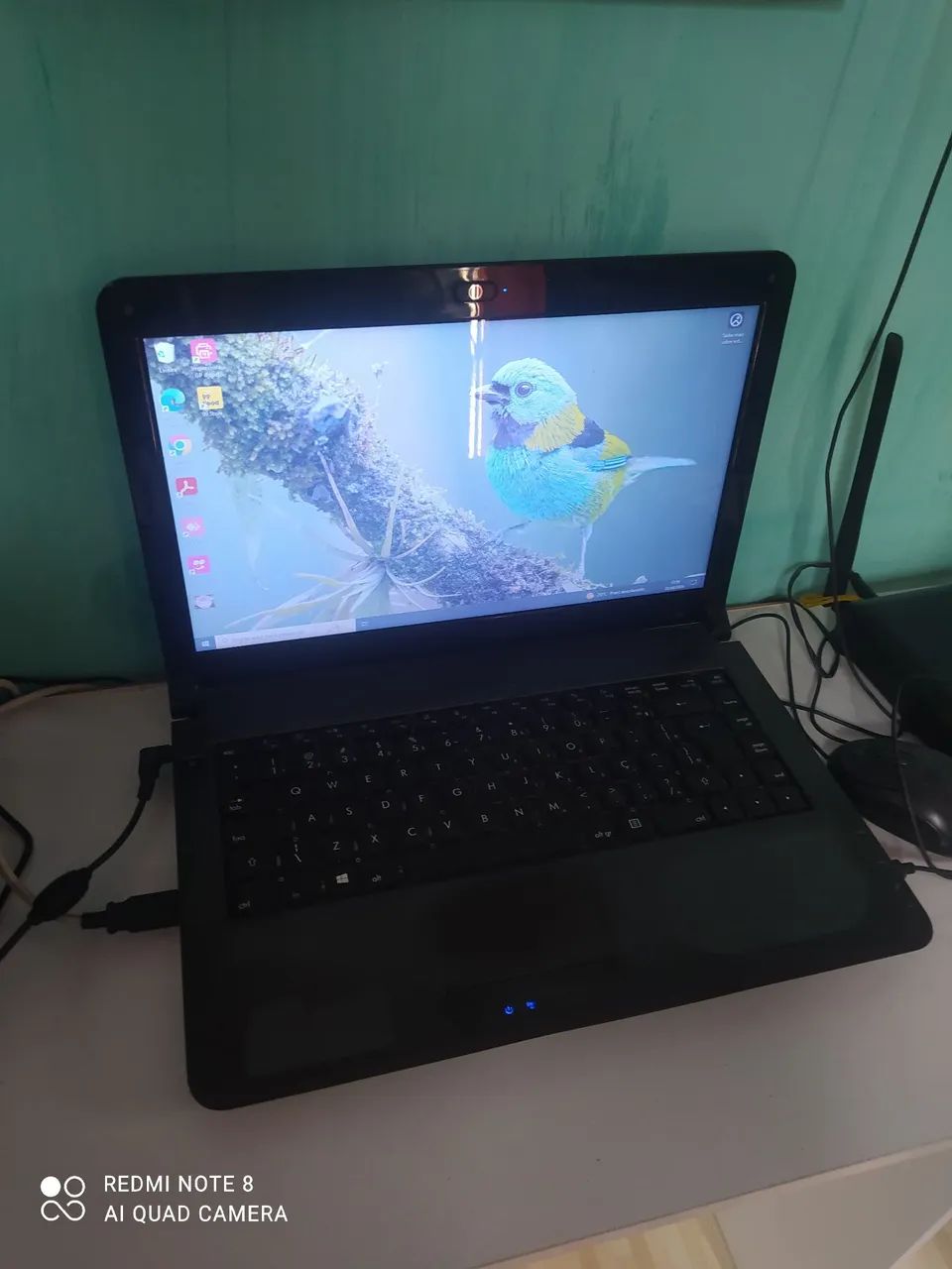 Impressora térmica e um notebook  - Foto 2